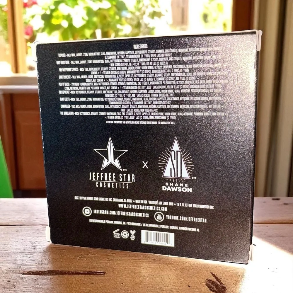 💎 Jeffree Star x Shane Dawson Mini Controversy Palette New In The Box